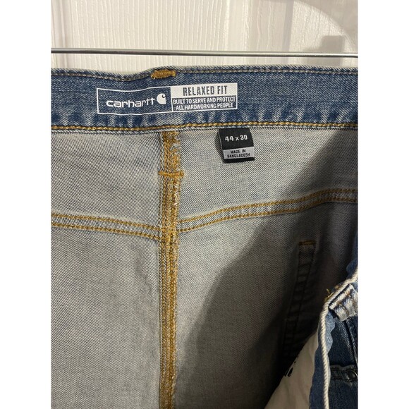 Carhartt Rugged Flex Relaxed Straight Jeans Size 44x30 New With Tags - Picture 5 of 9